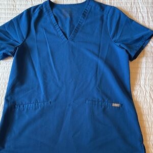 Figs Blue Technical Collection Top